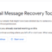 gmail recovery