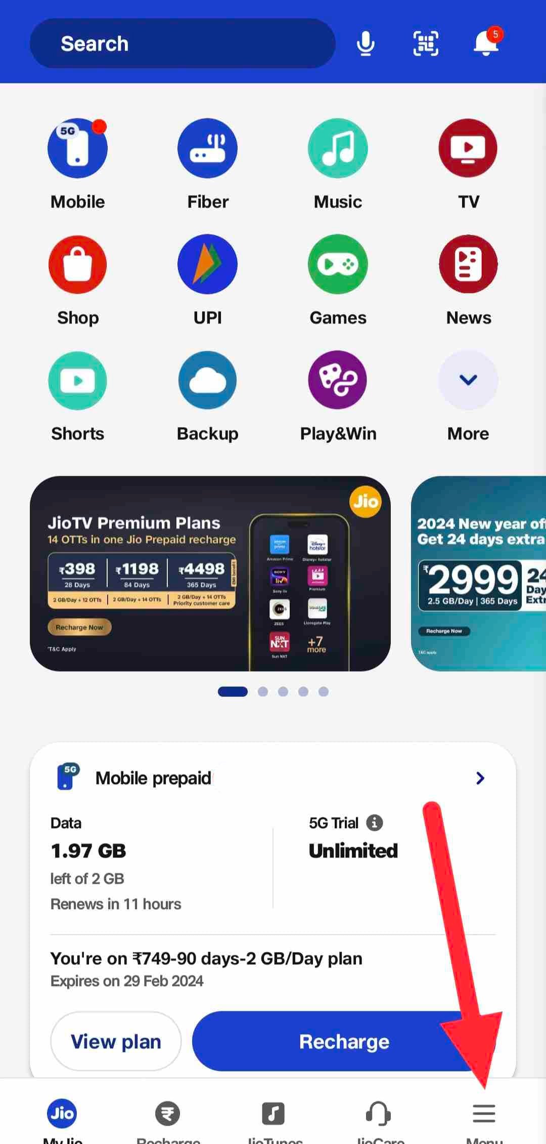 My Jio App Foe Blocking Incoming Calls 